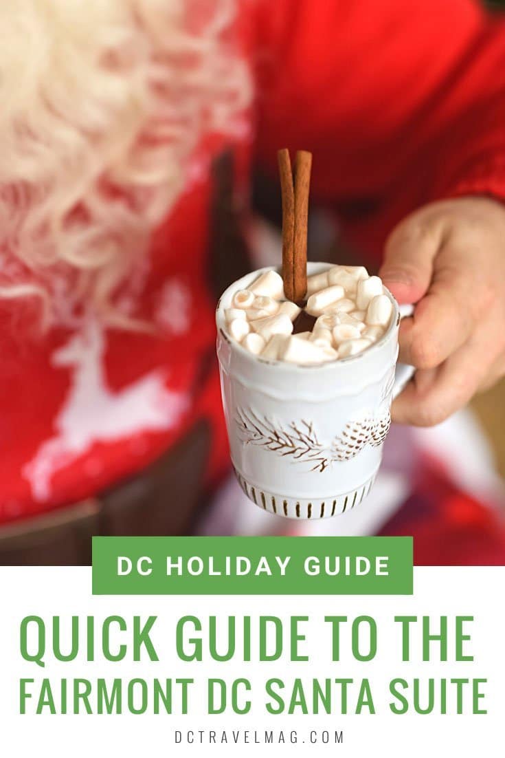 Fairmont Washington DC Georgetown Santa Suite