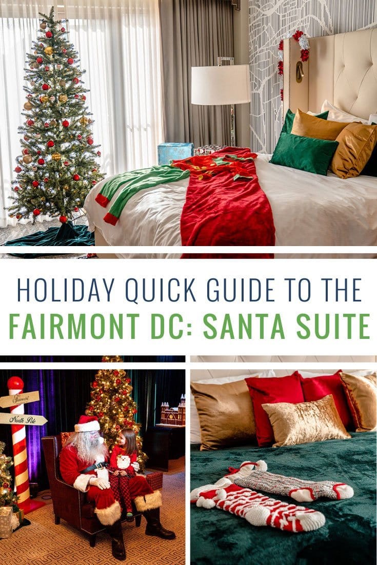 Fairmont Washington DC Georgetown Santa Suite