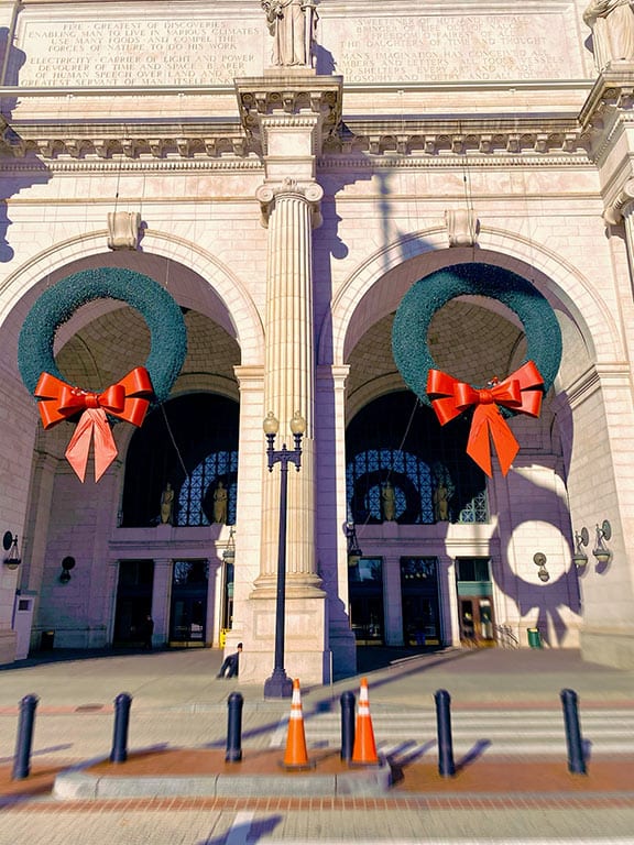 60+ Festive Ways to Celebrate Washington DC Christmas 2024 - Christmas at Union Station in Washington DC