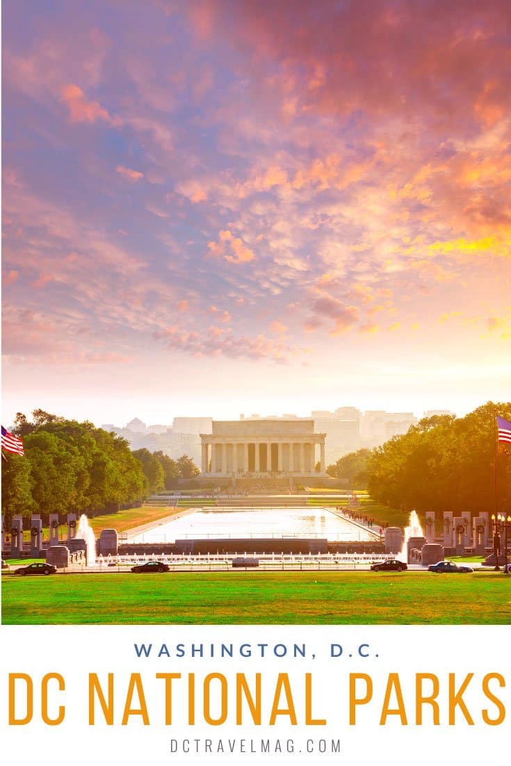 Washington DC National Parks- photo credit Keryn Means publisher of DCTravelMag.com and Washington DC travel expert