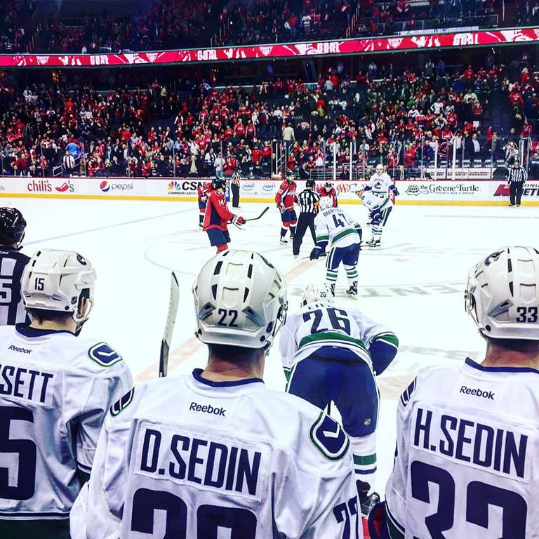 Washington Capitals Hockey is one of the must-watch sports in Washington Dc with teens