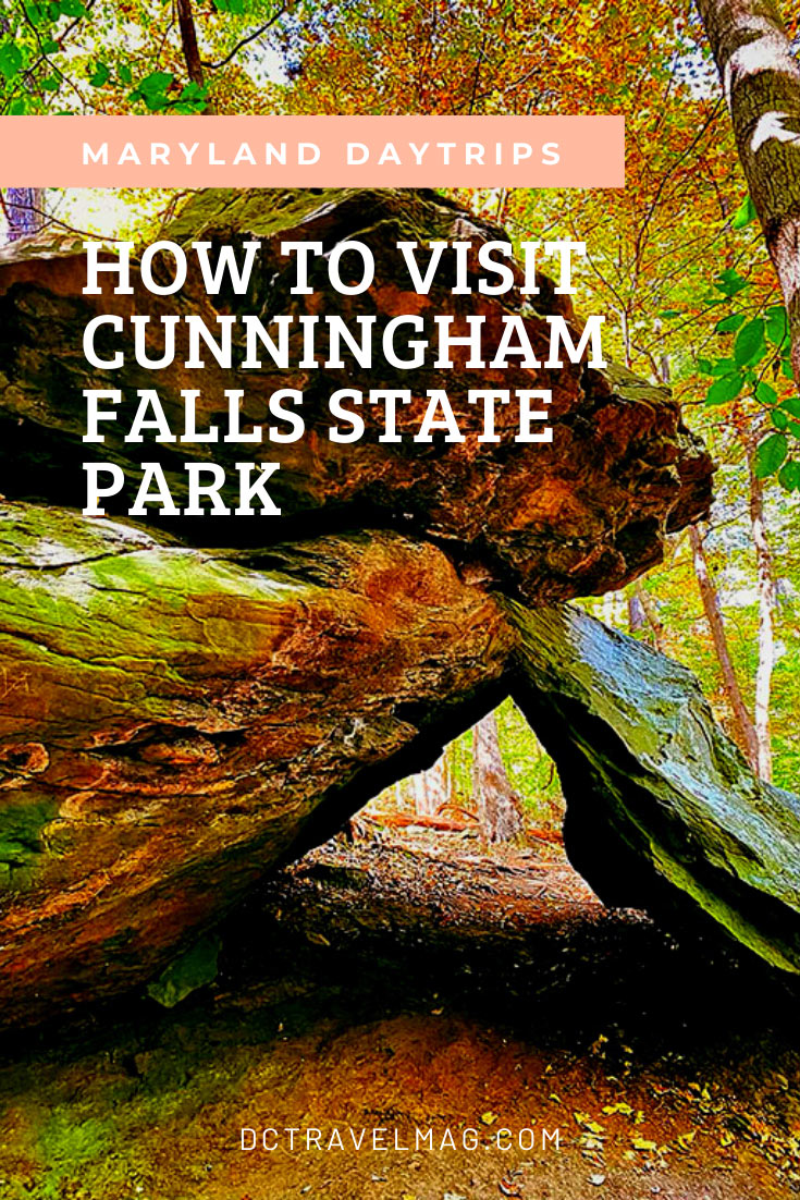 Cunningham Falls State Park- photo credit Keryn Means publisher of DCTravelMag.com and Washington DC travel expert