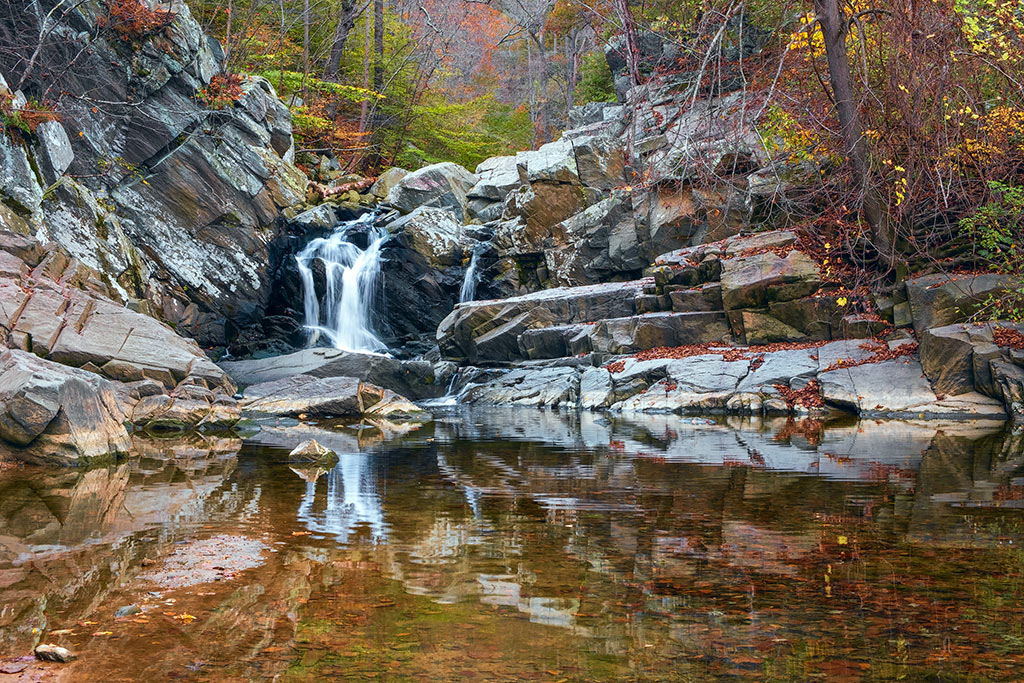 waterfalls in Virginia- Scott's Run