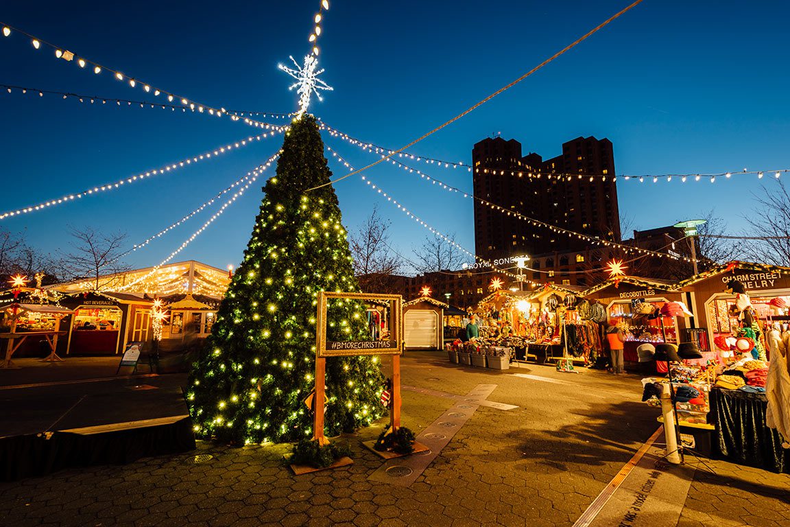 Christmas Lights in Baltimore