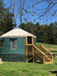 Glamping in Virginia - Rock Tavern River Kamp