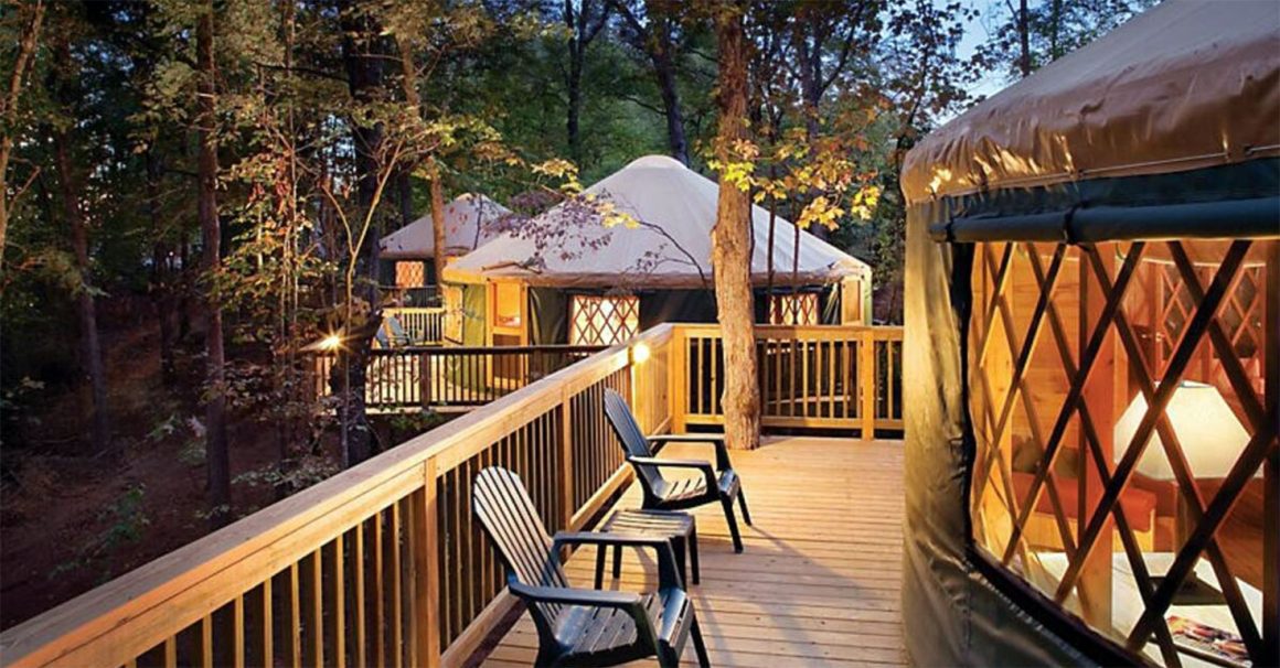 Glamping in Virginia - Shenandoah Crossings