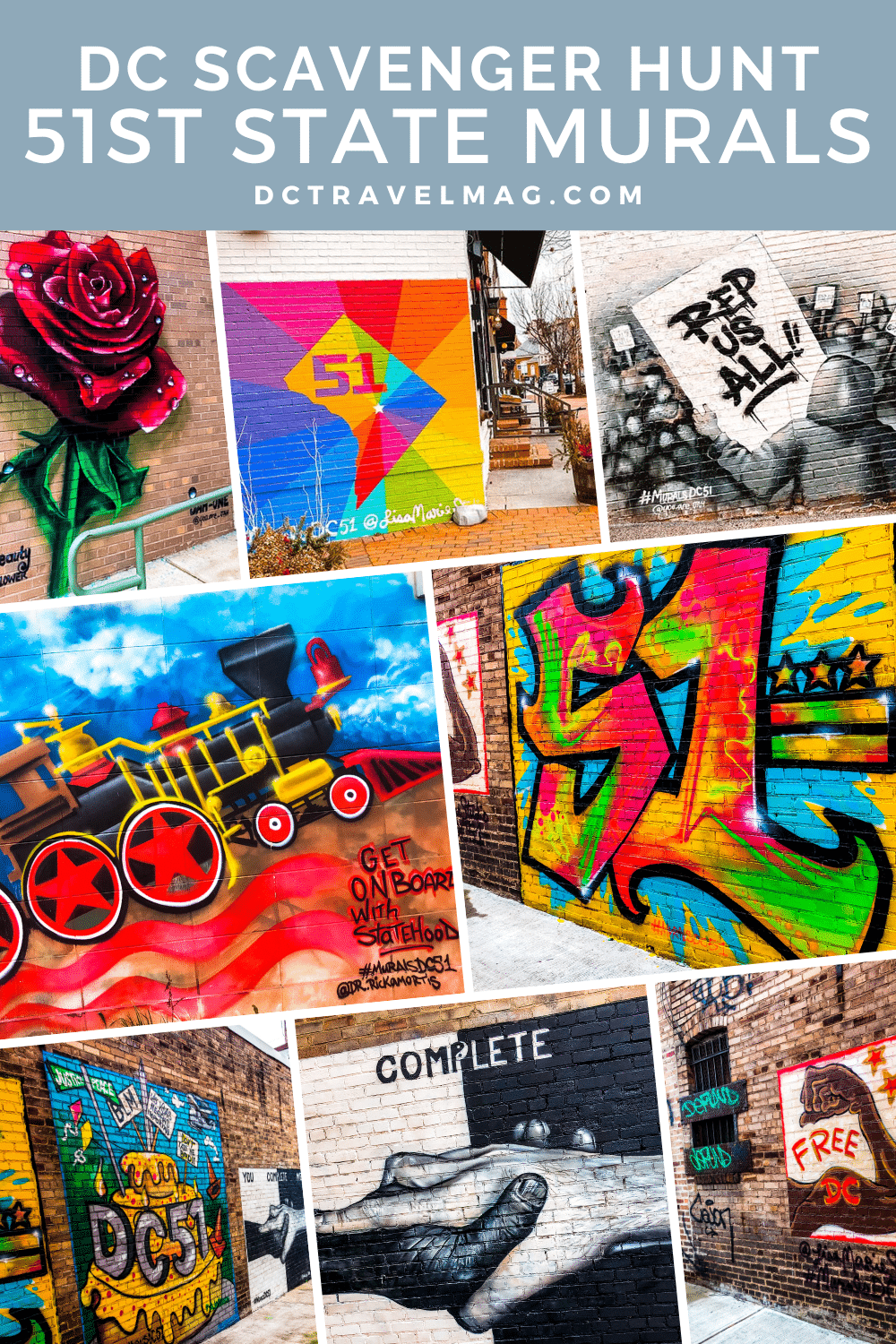 Murals in Washington DC