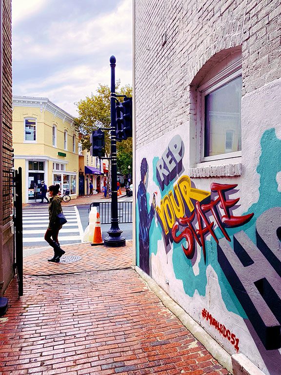 Georgetown - 51 Murals DC 51st Statehood Murals