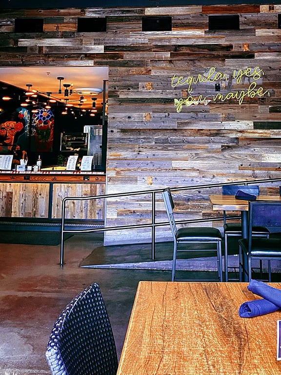 El Bebe at The Yards in DC, one of the best places for street tacos near me.