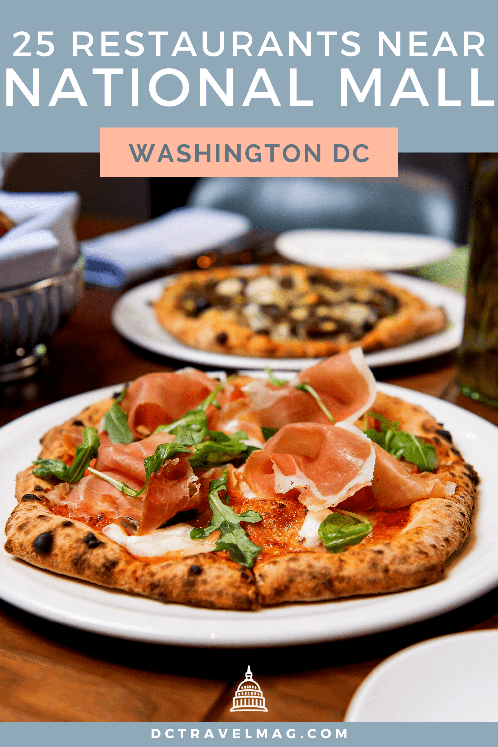 Restaurants near the National Mall in Washington DC