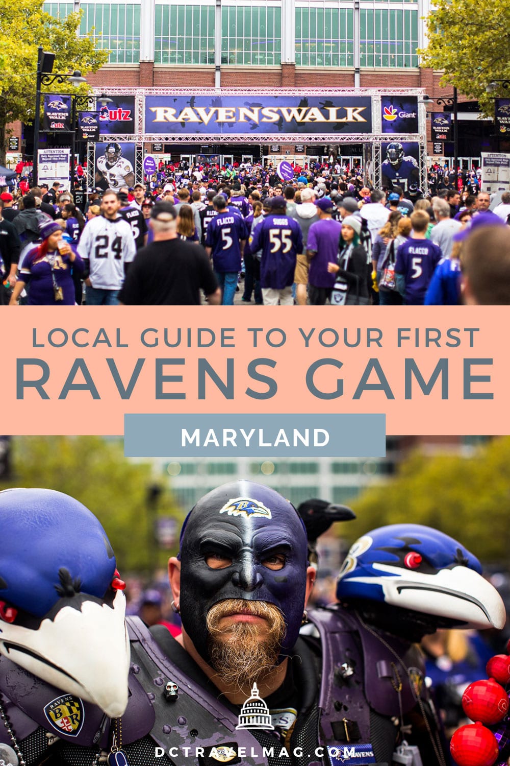 How To Tackle Your First Baltimore Ravens Game- photo credit Keryn Means publisher of DCTravelMag.com