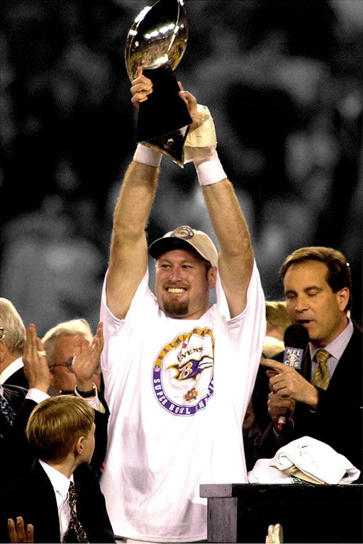 Baltimore Ravens- Quarterback Trent Dilfer-Super Bowl XXXV