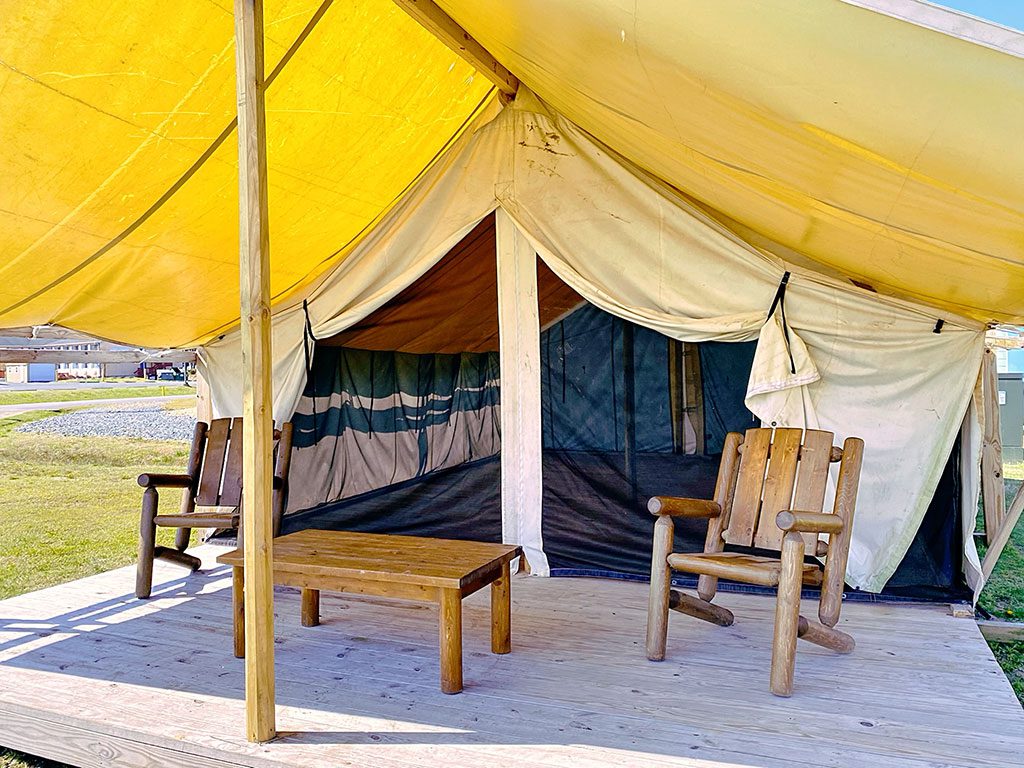 Camping in Chincoteague