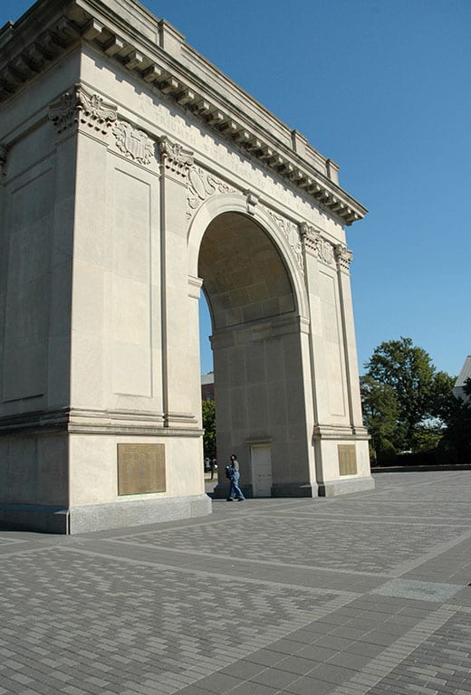 Victory Arch in Newport News VA