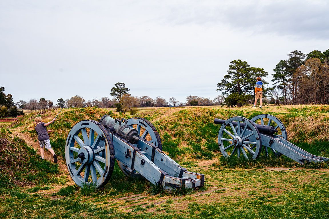 Yorktown Colonial NHP Yorktown Battlefield - Things to do in Yorktown Virginia