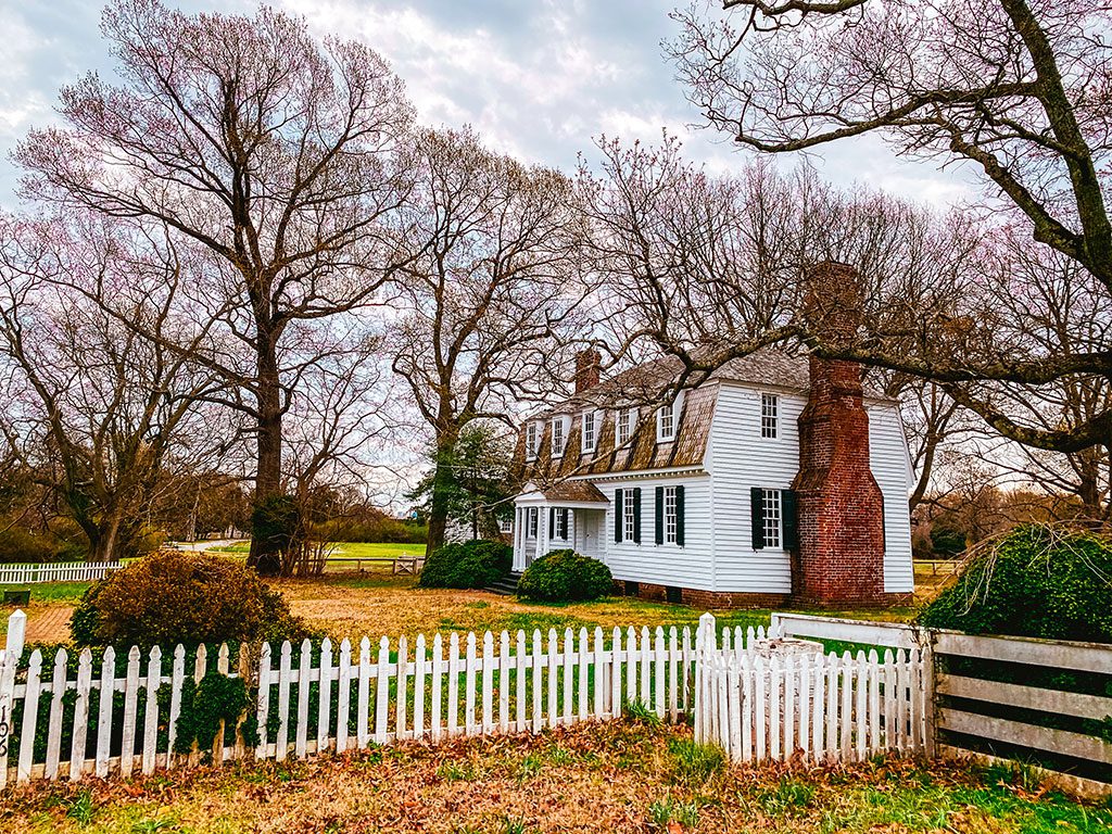 Yorktown Battlefield Virginia - Morris House