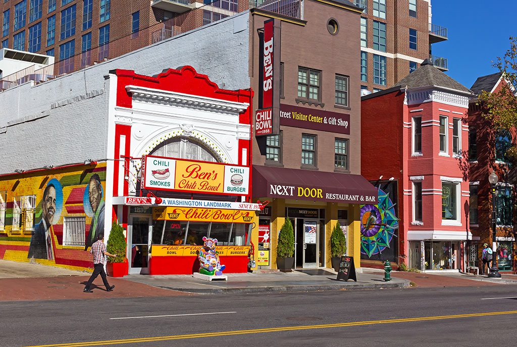 Washington DC U Street Neighborhood - Ben's Chili DC
