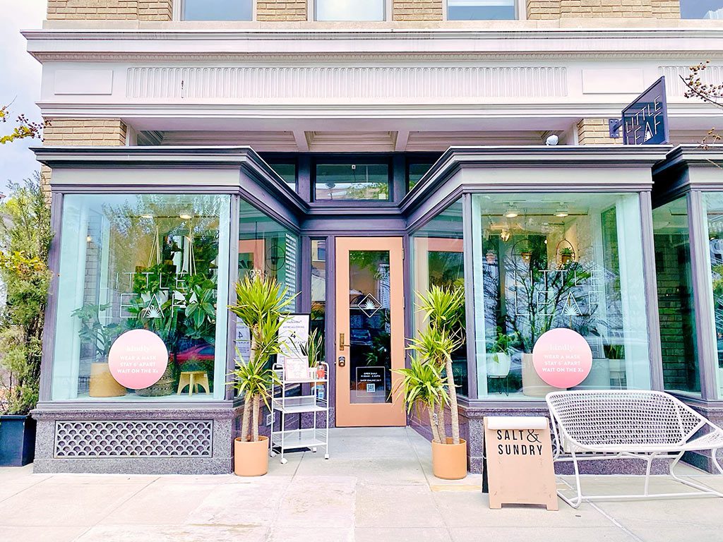 Little Leaf shop in Logan Circle U Street Washington DC