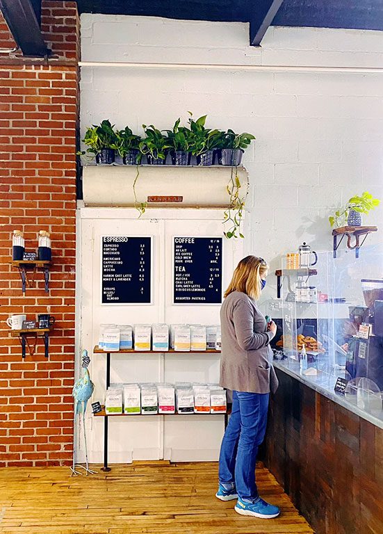 Aveley Farms Coffee Shop in Baltimore Maryland