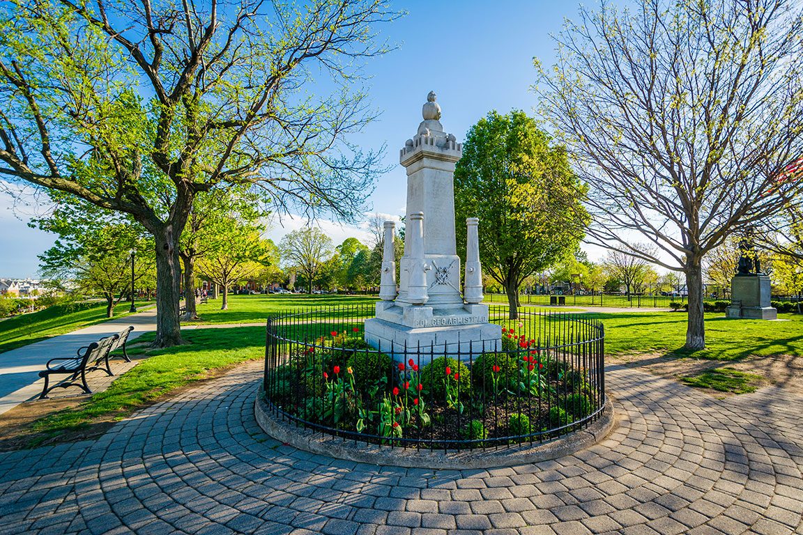 Federal Hill Park in Baltimore Maryland