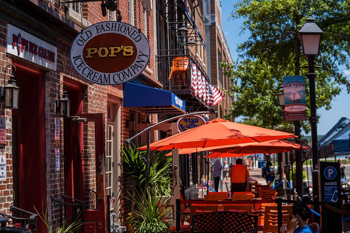 Ice Cream in Alexandria VA at Pop's Ice Cream