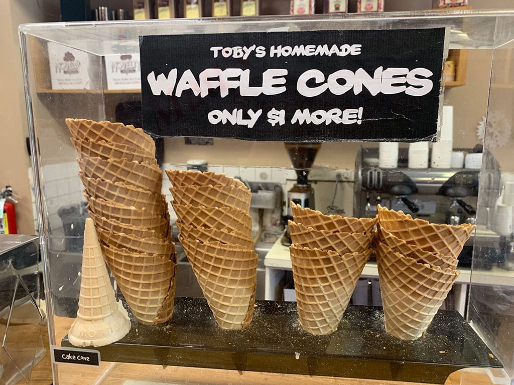 Tobys Ice Cream in Arlington VA