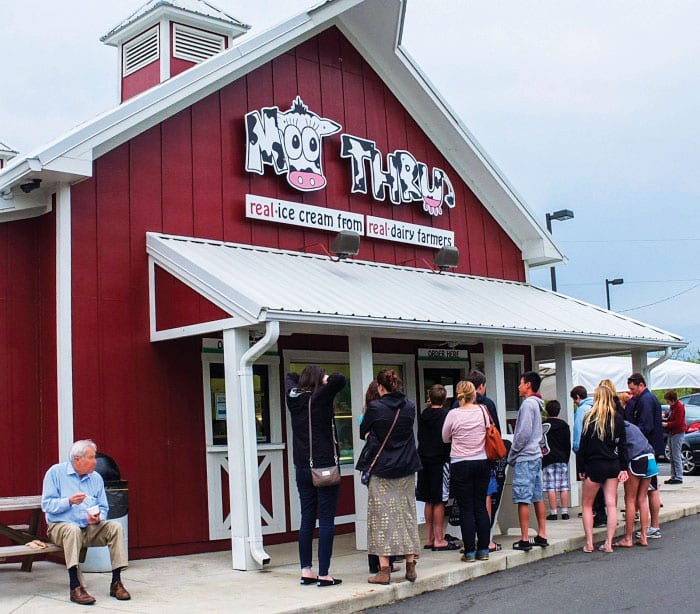 Moo Thru in Fauquier County Virginia