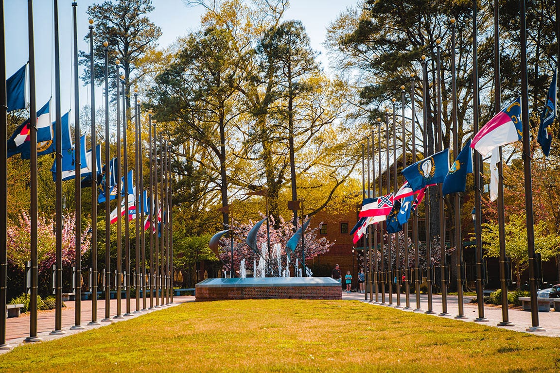 Jamestown Settlement in Jamestown Virginia