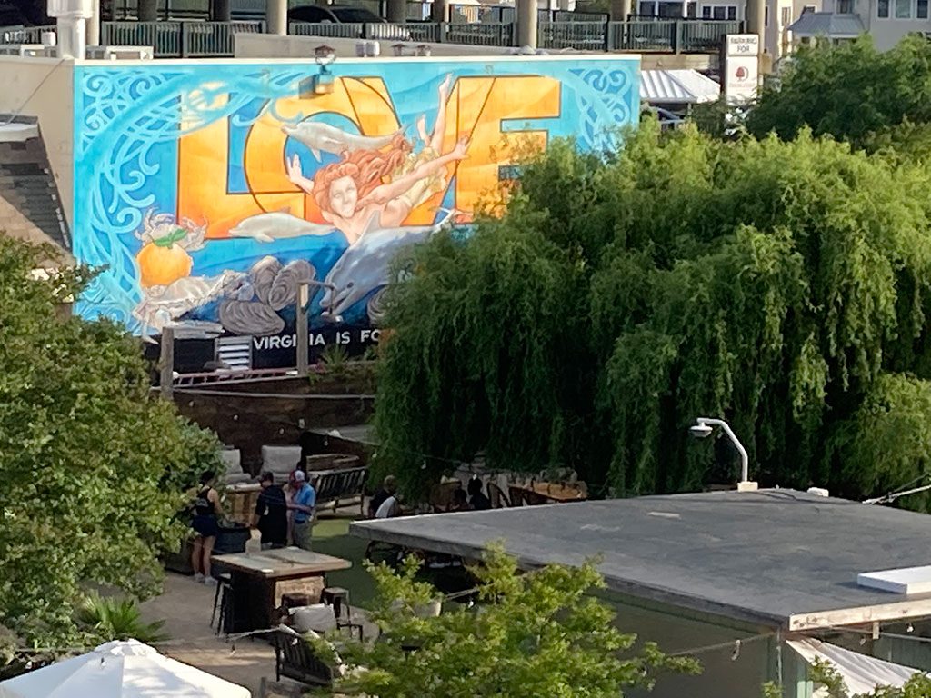 712 Atlantic Avenue Virginia Beach VA LOVE signs