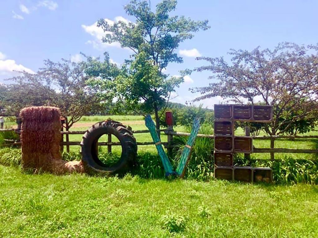 Snead's Farm Virginia LOVE sign