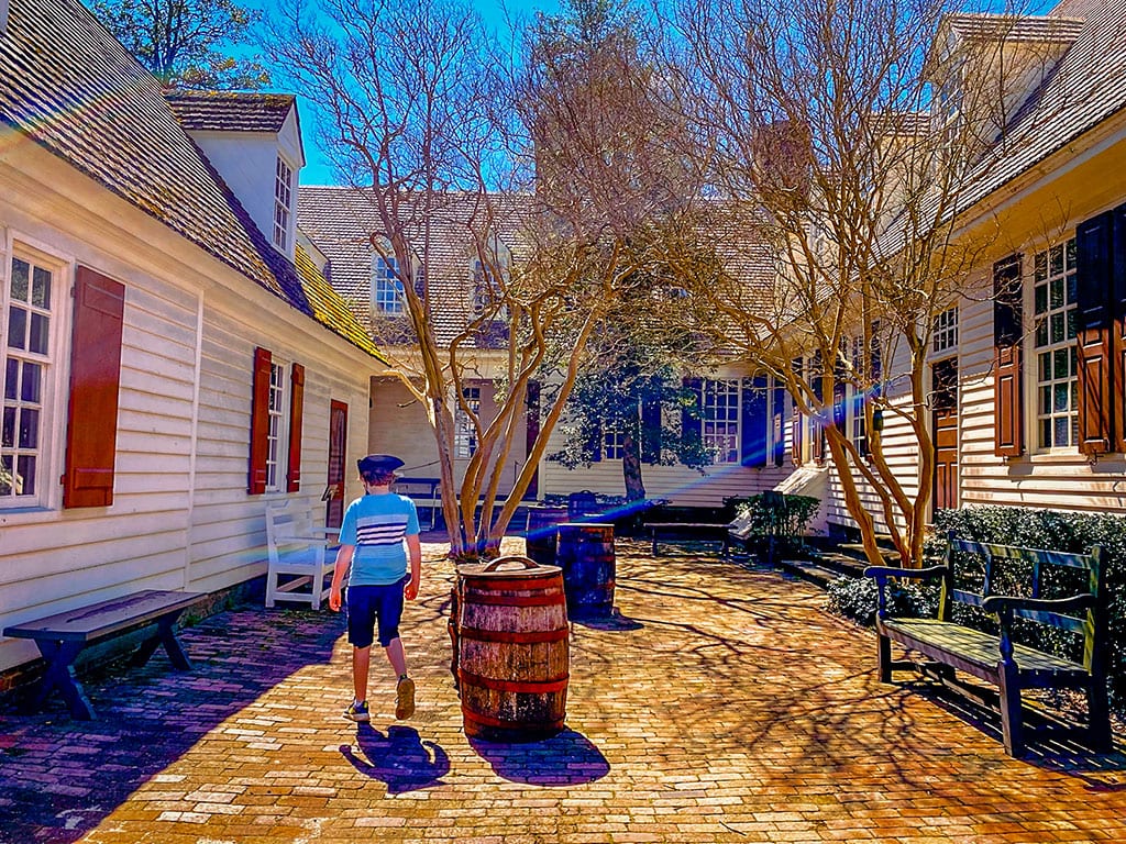 Colonial Williamsburg in Virginia