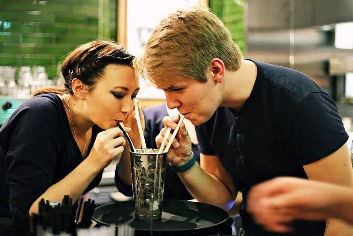 Boozy shakes at Date Night in DC