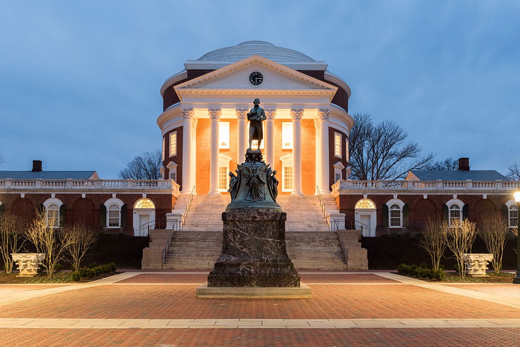 University of Virginia in Charlottesville Virginia