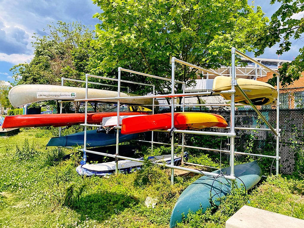 Navy Yard DC: Top Spots to Eat, Drink & Explore by the Water - Kayaks at the Yards in Washington DC