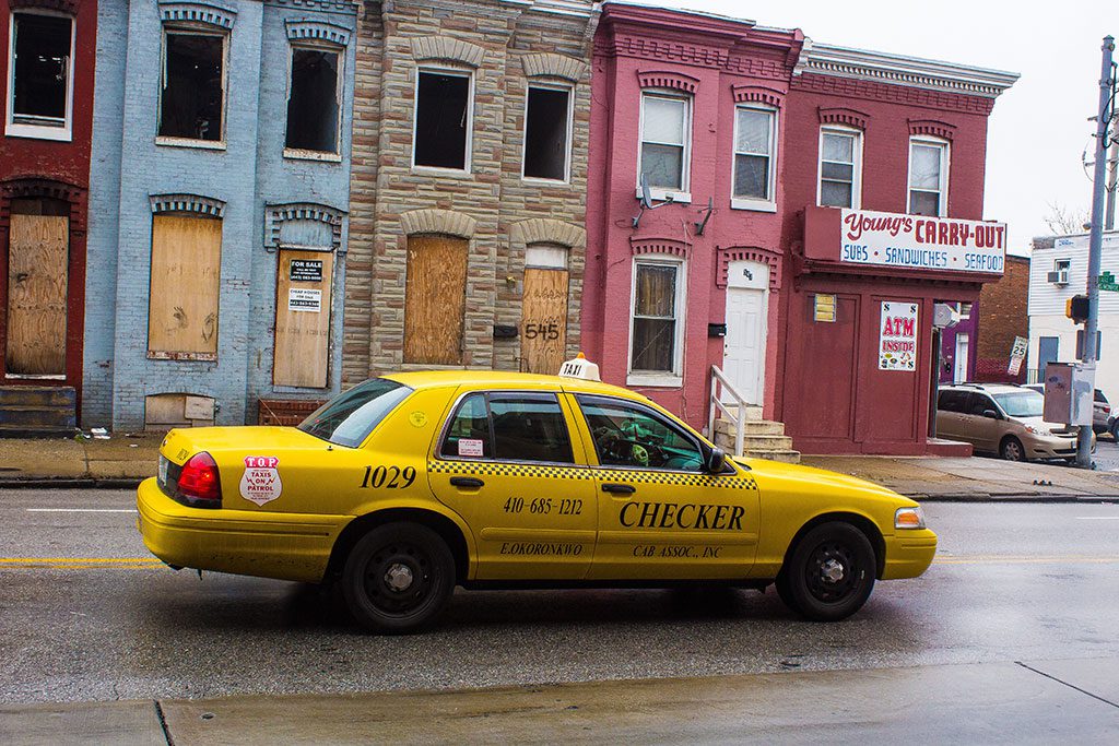 Baltimore Taxi Cab in Maryland
