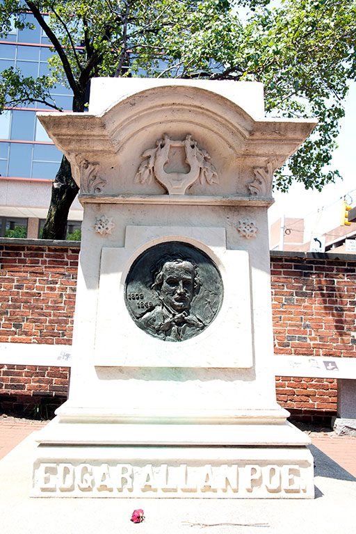 Edgar Allen Poe Grave in Baltimore MD