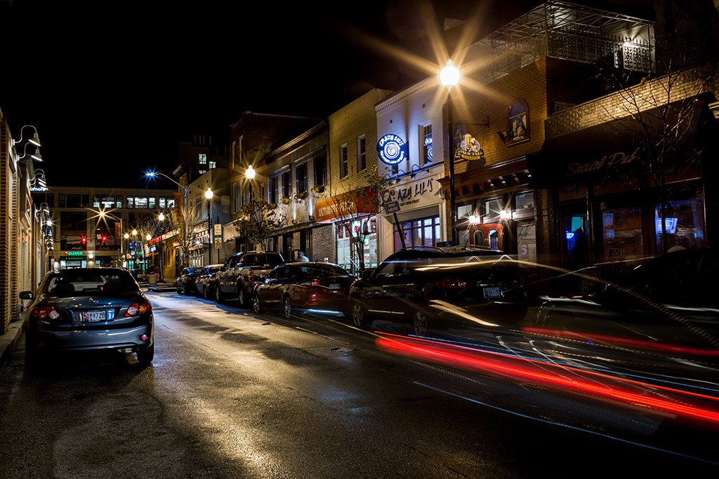 Federal Hill neighborhood in Baltimore