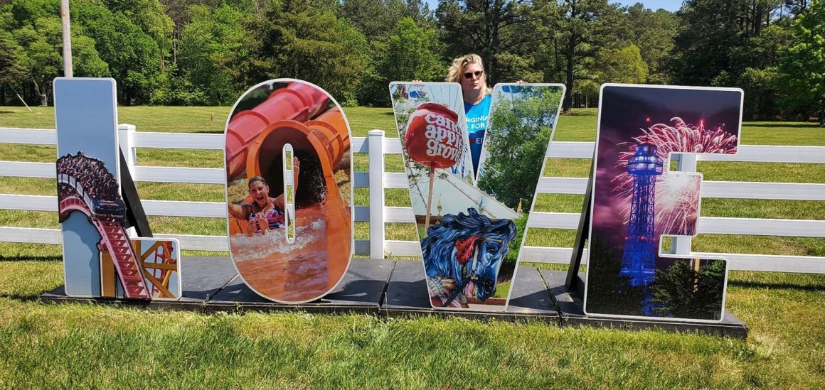 Virginia LOVE signs - Richmond VA