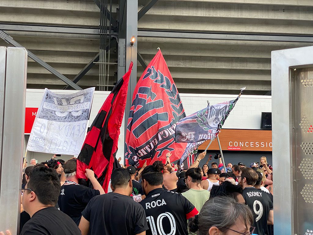 DC United MLS Soccer team in Washington DC