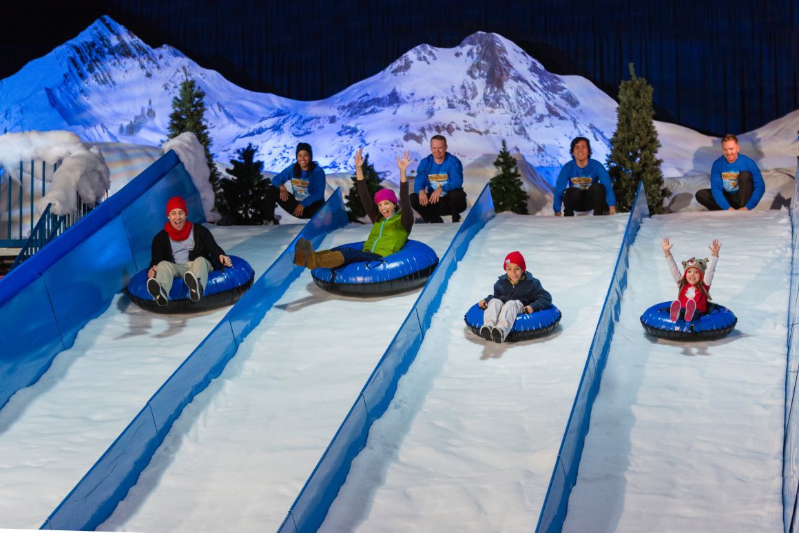 Christmas at Gaylord National Harbor - Snow Tubing fun