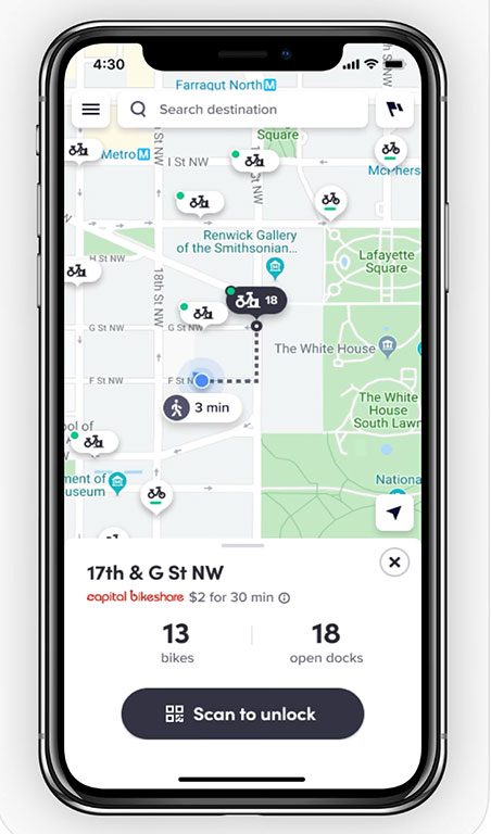 Capitol Bikeshare APP