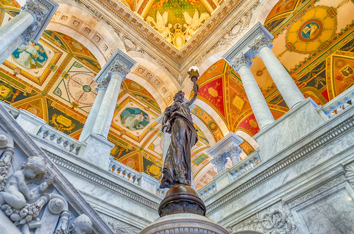 Library of Congress in Washington DC