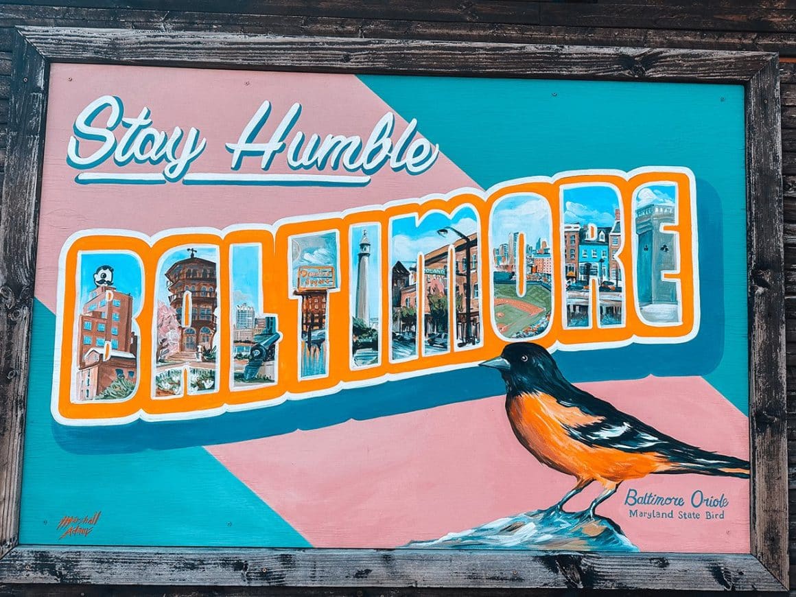 Stay Humble Baltimore Maryland Mural
