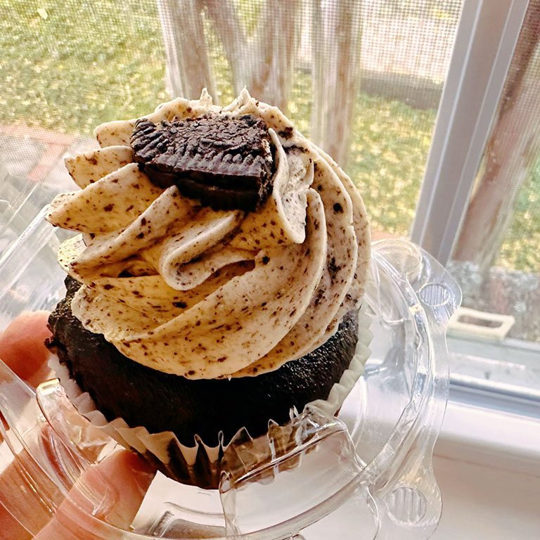 Rise Bakery cupcake, admired for their quality and flavor, featured as top cupcakes in DC.