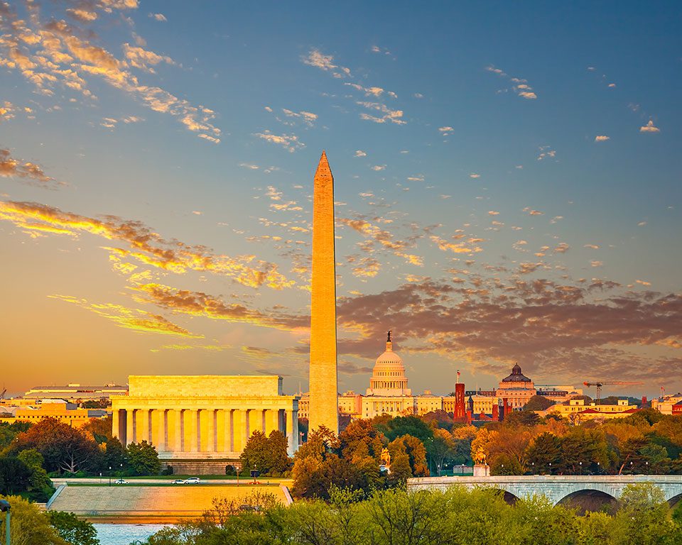 National Mall at Sunset