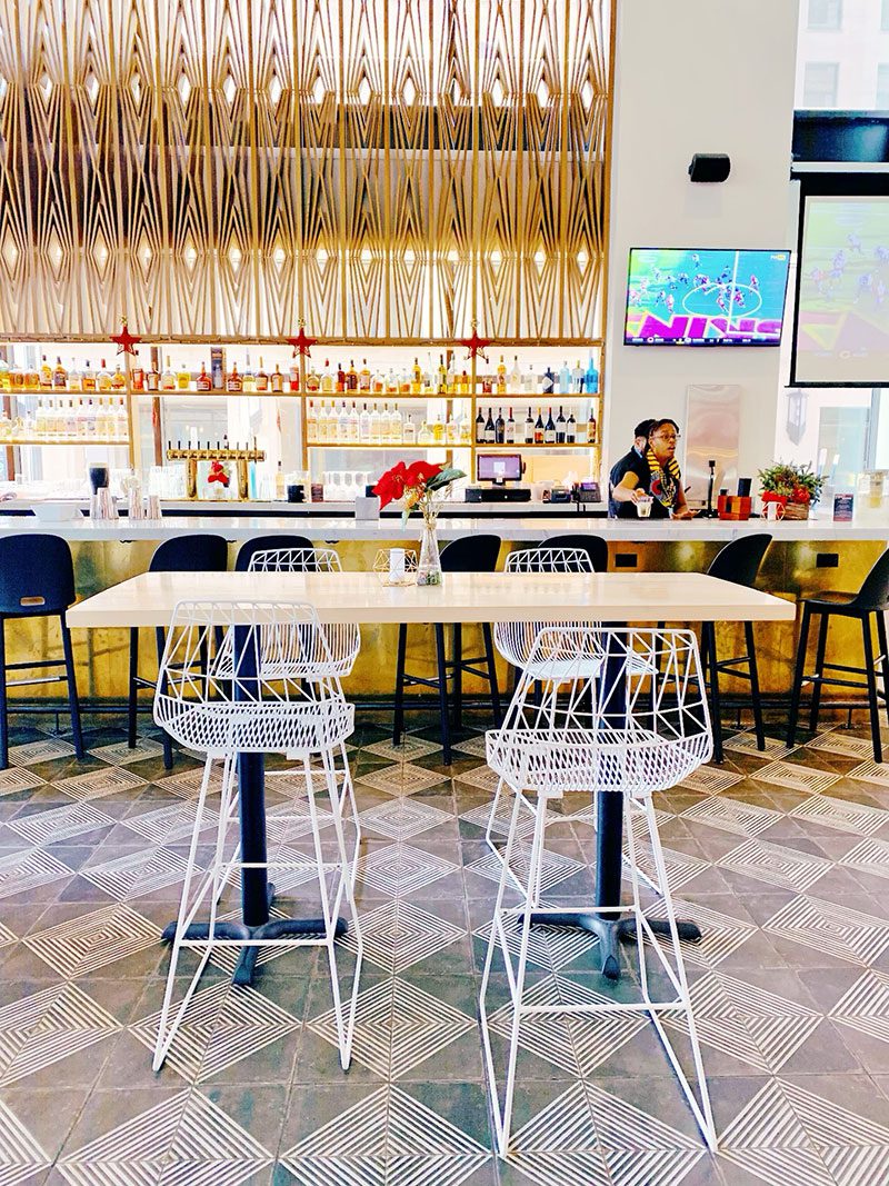 Enjoy amazing dishes in the Food Hall for Christmas in Wilmington Delaware