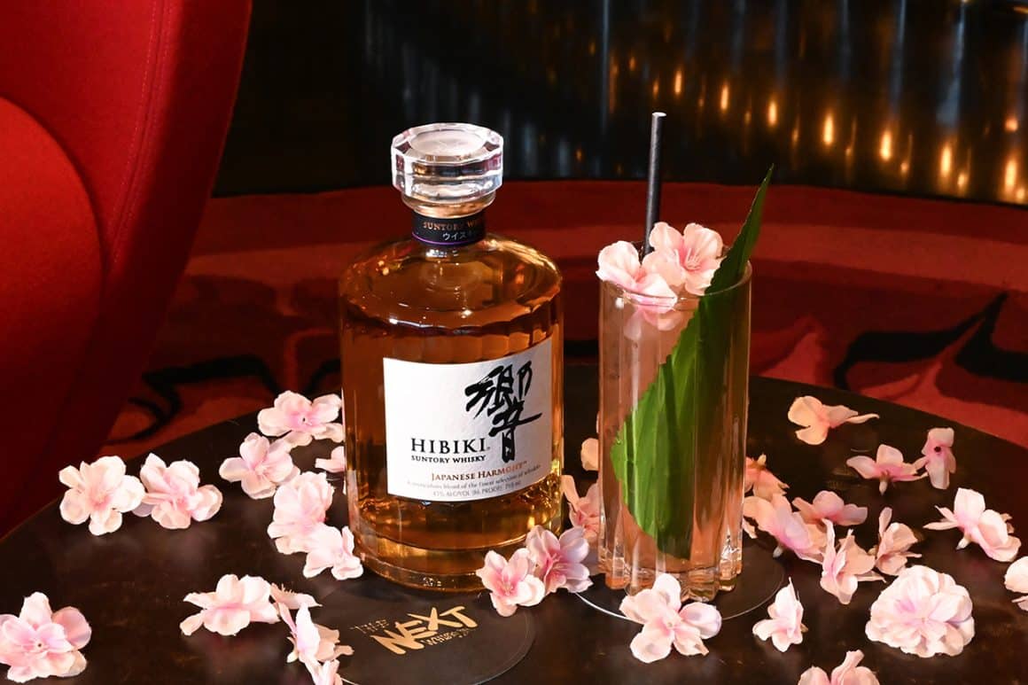 Sakura Highball from Kingbird at The Watergate Hotel in Washington DC