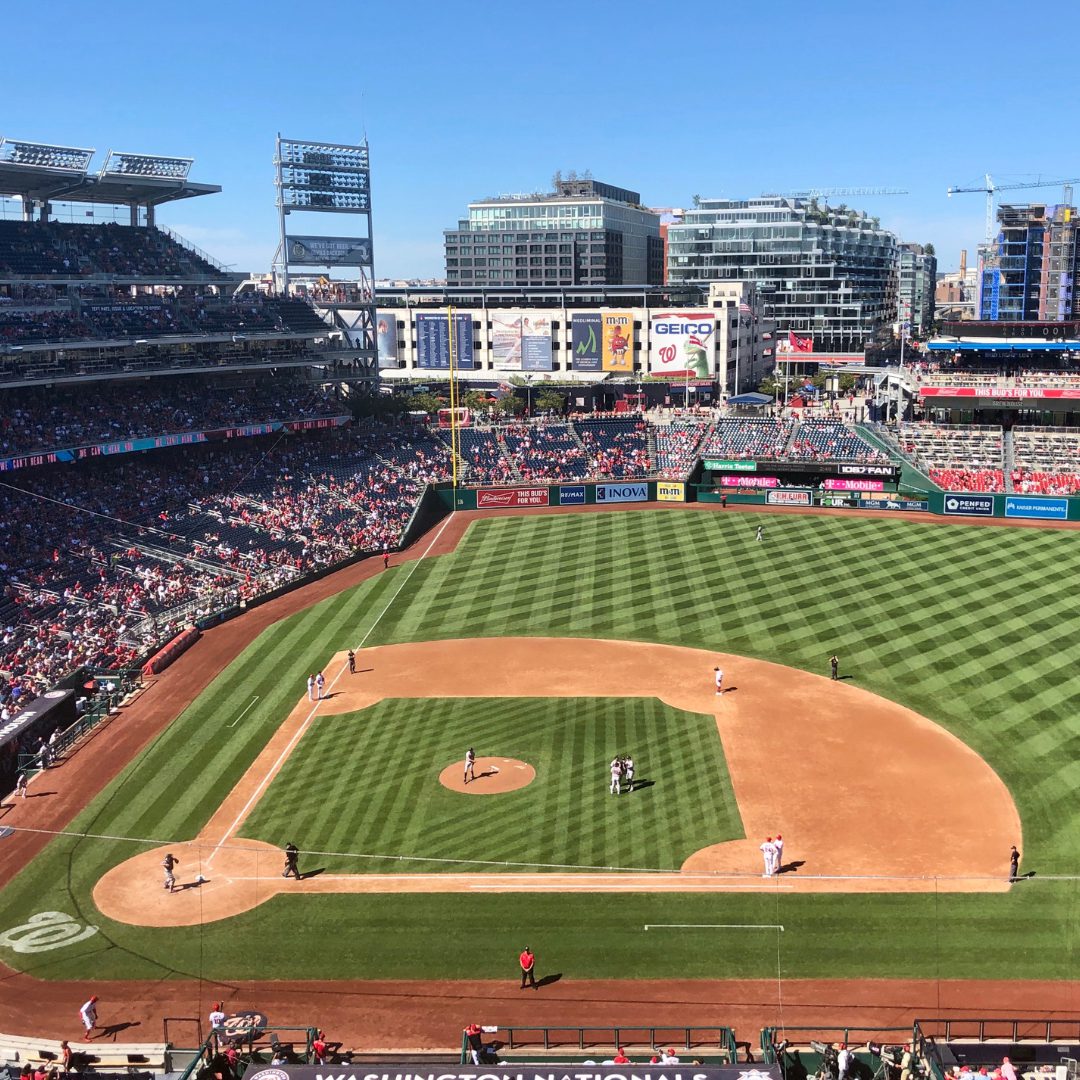 Washington DC Sports Teams- Nationals Baseball Team Stadium