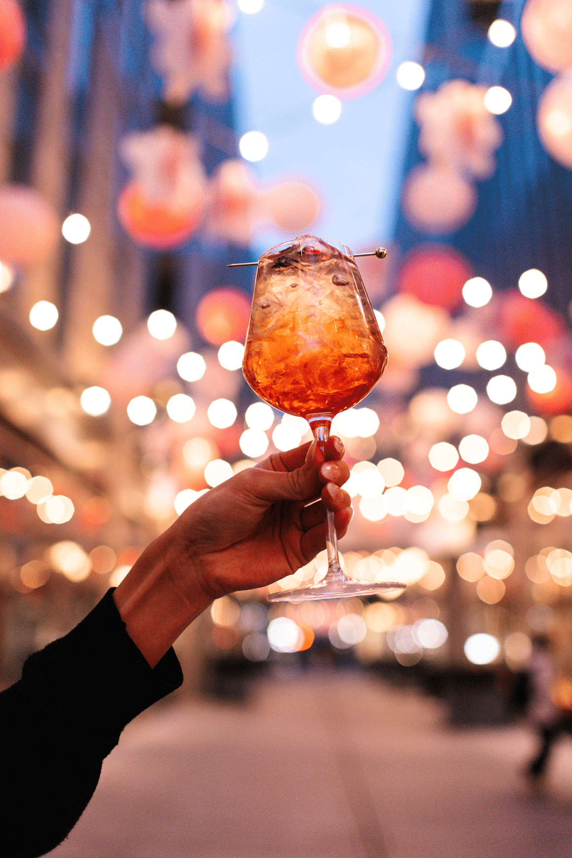 Sakura Spritz at Centrolina in Washington DC