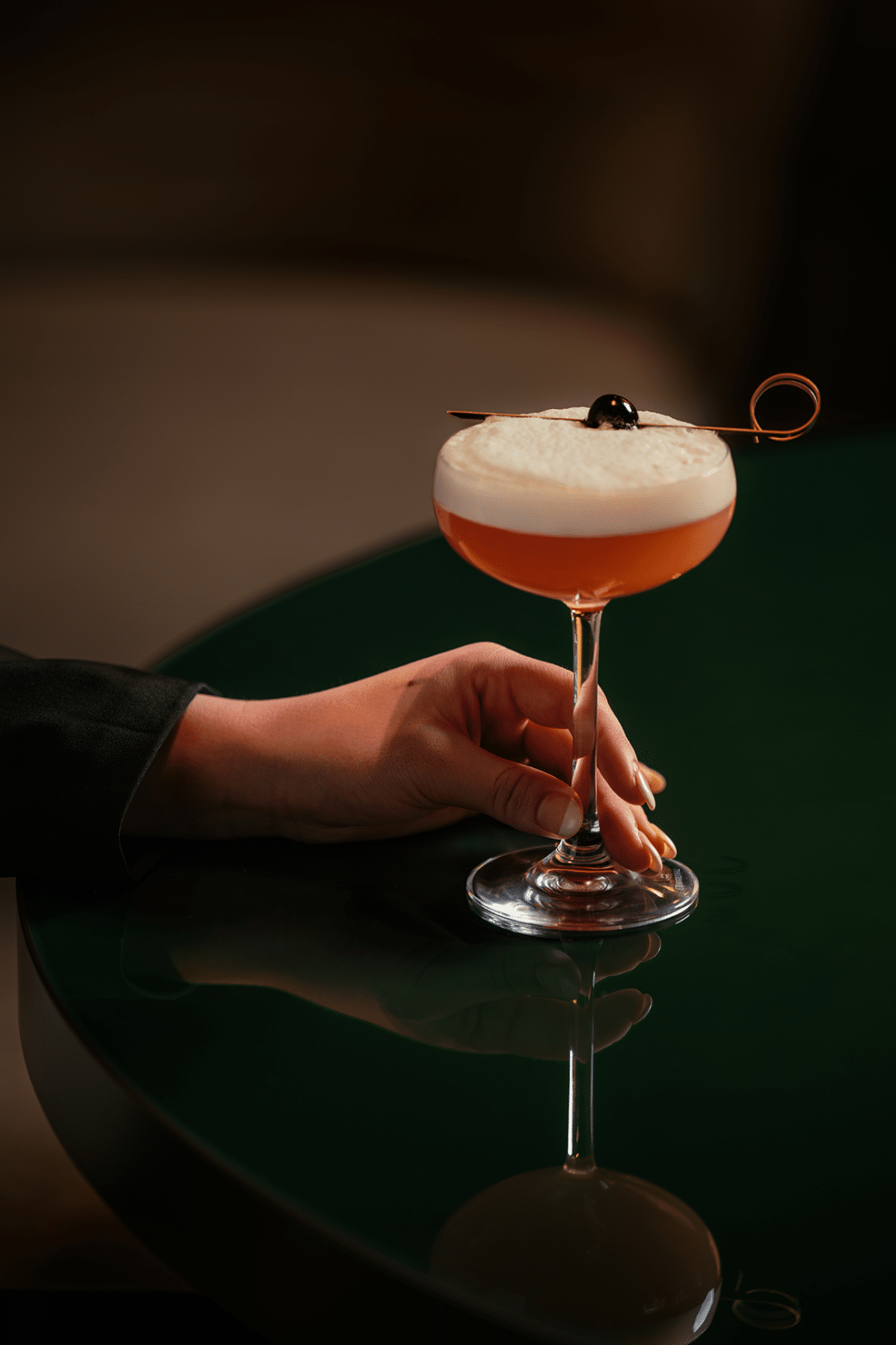 In Bloom cocktail at Hotek AKA Alexandria